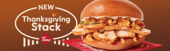 Tim Hortons Menu