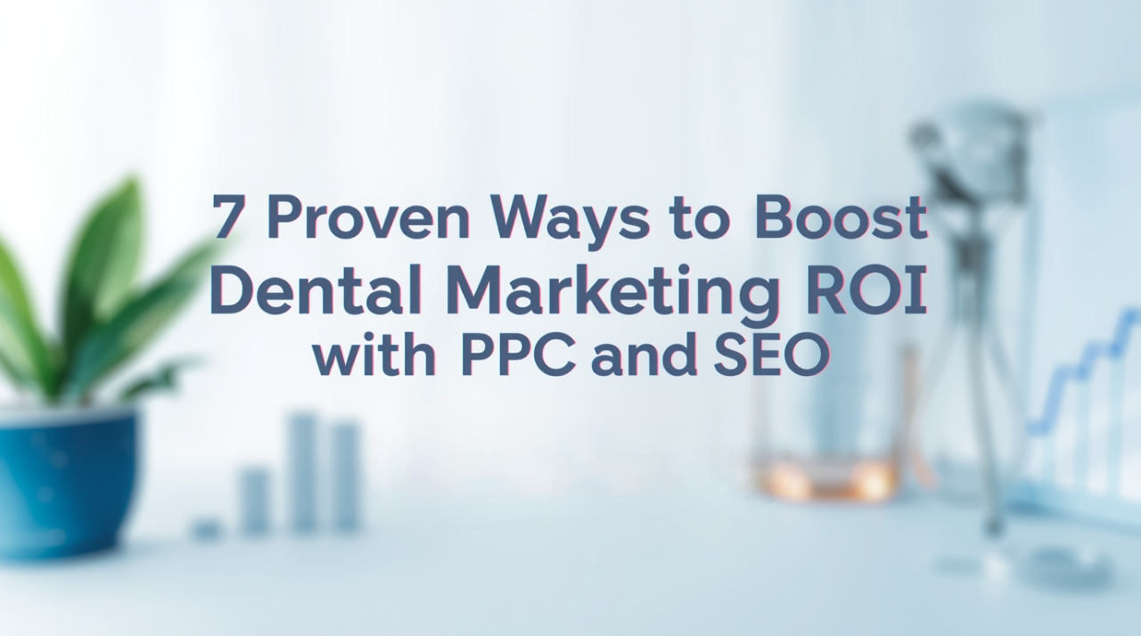 Dental PPC marketing agency