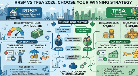 RRSP vs TFSA 2026