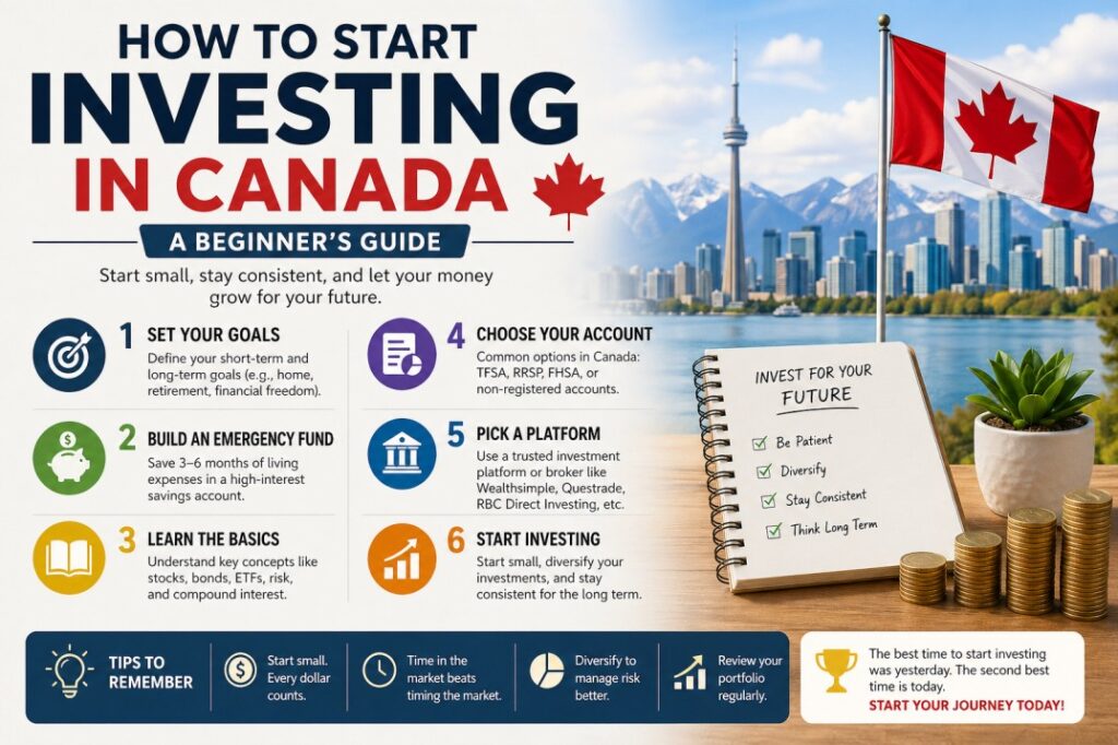 How to Start Investing in Canada for Beginners